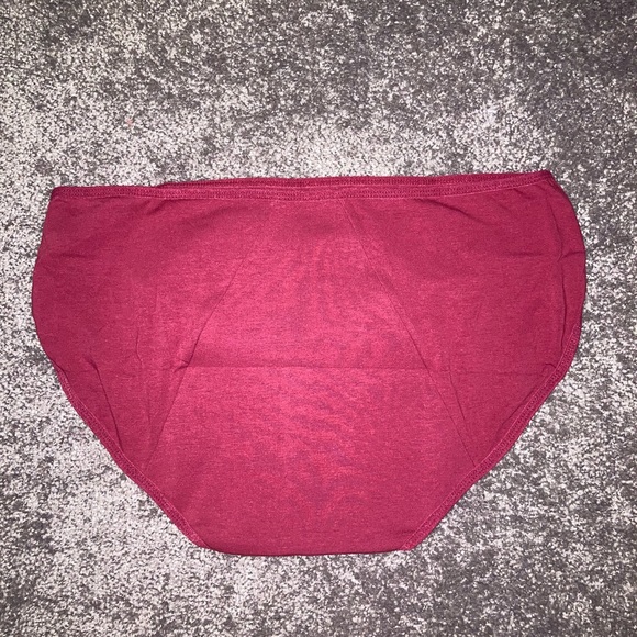 Period Panty Brief; Burgundy/Red - New; Multiple Sizes/Other colors available - Picture 3 of 3